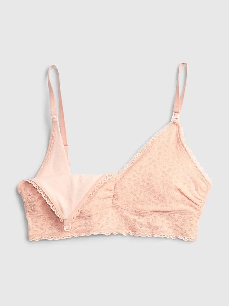 Maternity Lace Nursing Bra