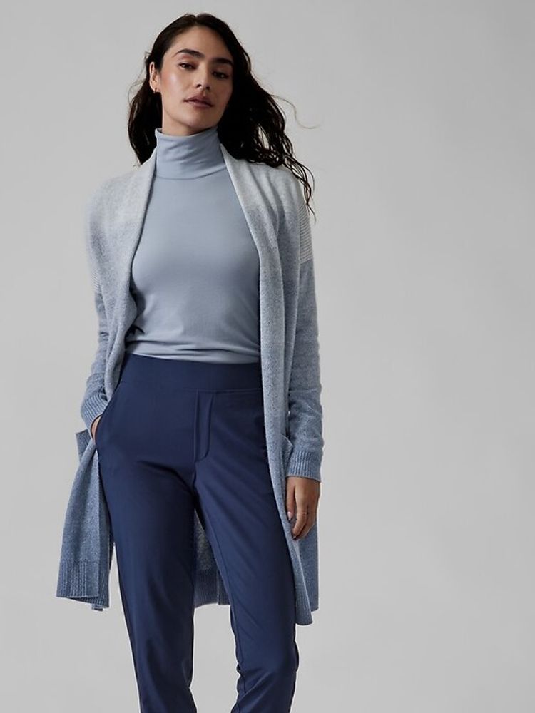 Athleta Ombre Spirit Wool Cashmere Wrap 