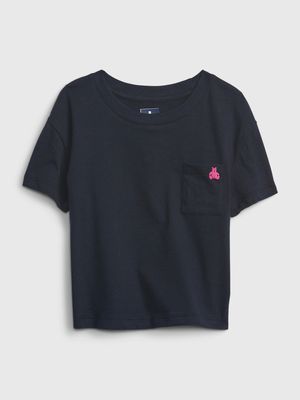 Toddler 100% Organic Cotton Mix and Match Pocket T-Shirt