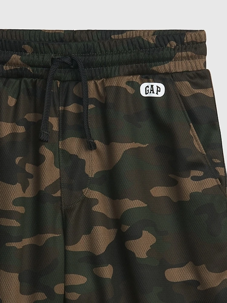 GapFit Kids Mesh Pull-On Shorts