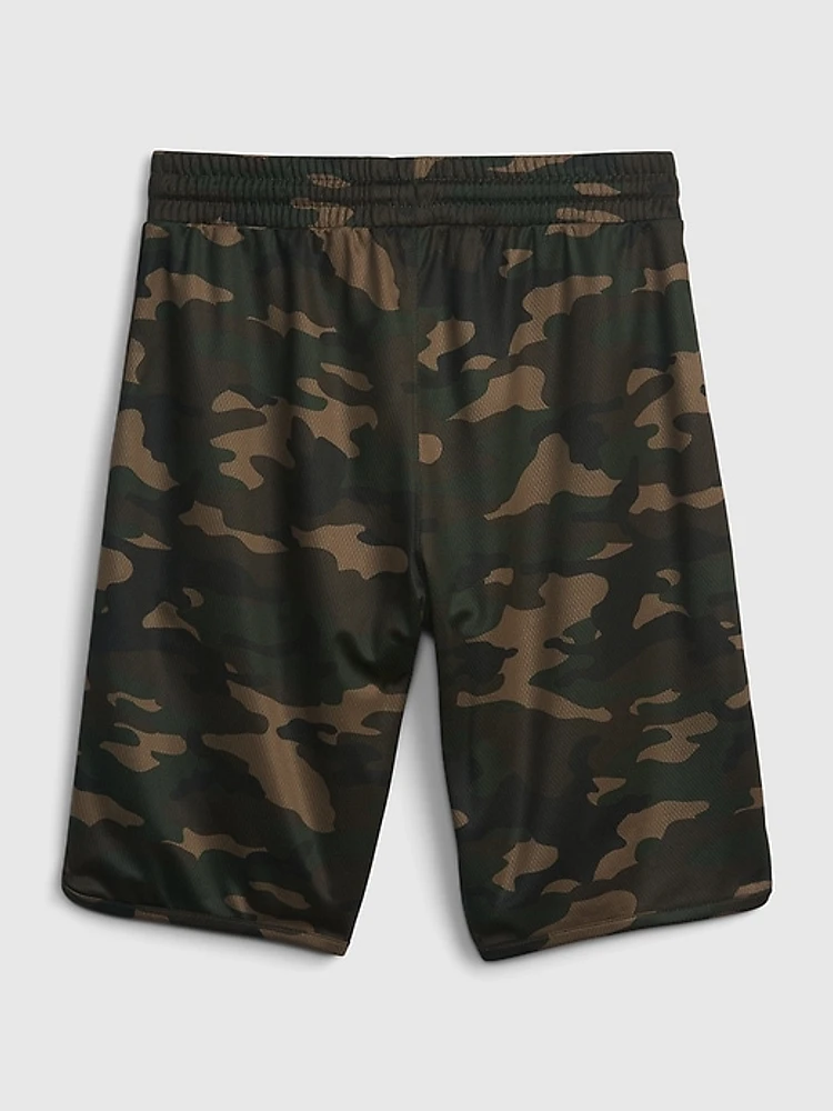 GapFit Kids Mesh Pull-On Shorts