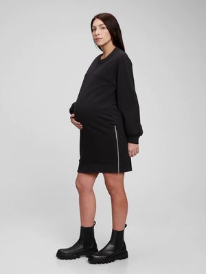 Maternity Sweatshirt Dress