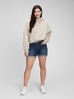 5" Mid Rise Girlfriend Denim Shorts