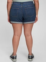 5" Mid Rise Girlfriend Denim Shorts