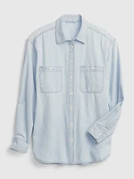 Chambray Denim Big Shirt