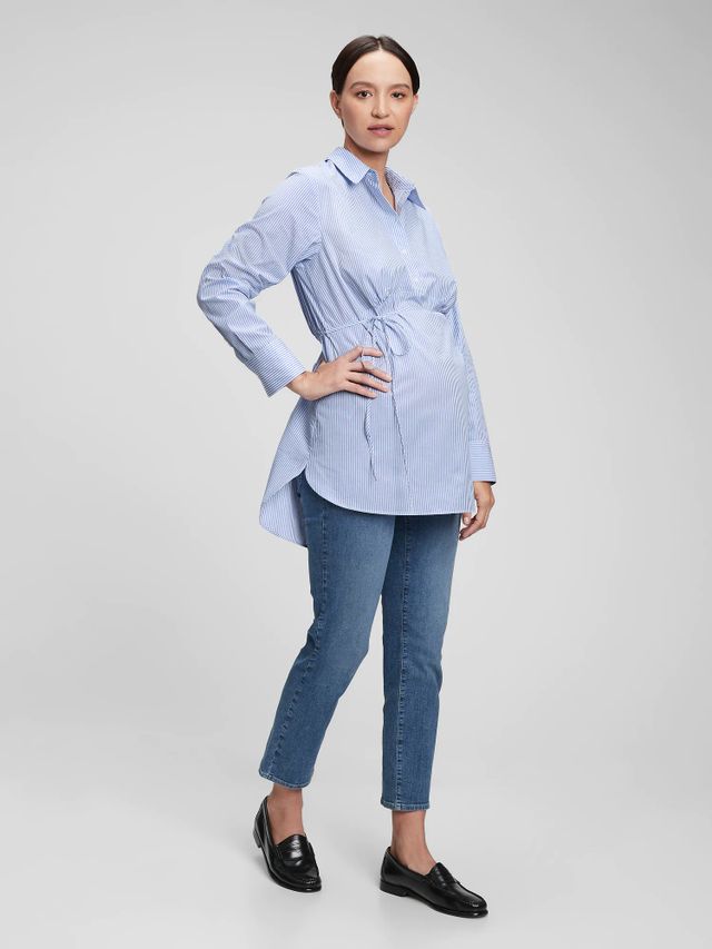 Gap Maternity Popover Shirt