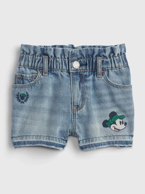 babyGap | Disney Minnie Mouse Just Like Mom Denim Shorts with Washwell