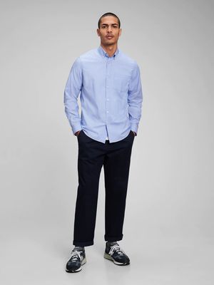 All-Day Poplin Shirt in Untucked Fit