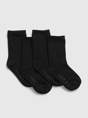 Toddler Crew Socks (4-Pack