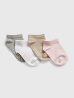 Toddler No Show Socks (4-Pack