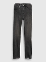 High Rise Classic Straight Jeans