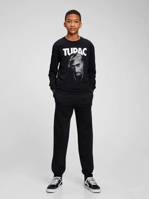 Teen Tupac 100% Organic Graphic T-shirt