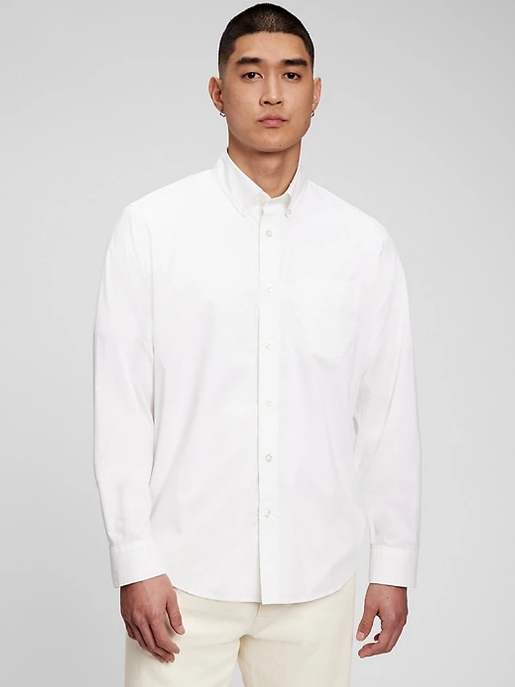 All-Day Poplin Shirt Untucked Fit