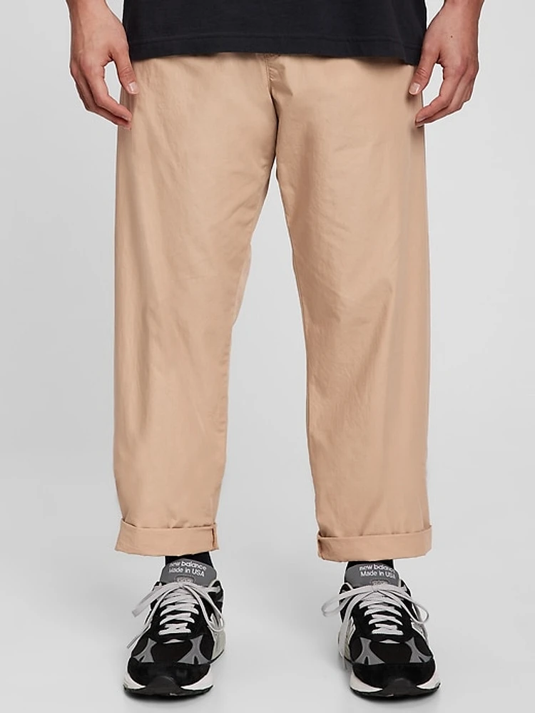 Lightweight Relaxed Taper Pull-On Pants