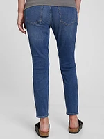 Maternity Inset Panel Skinny Jeans