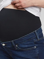 Maternity True Waistband Full Panel Girlfriend Jeans