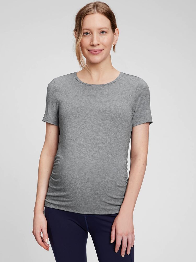 Gap Maternity GapFit Breathe Side Shirring T-Shirt