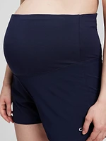 GapFit Maternity Full Panel 3.5" Running Shorts