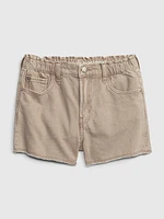 Kids High-Rise Girlfriend Shorts