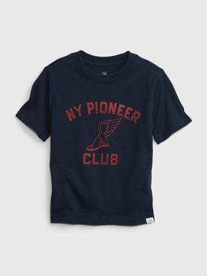babyGap | New York Pioneer Club 100% Organic Cotton Graphic T-Shirt