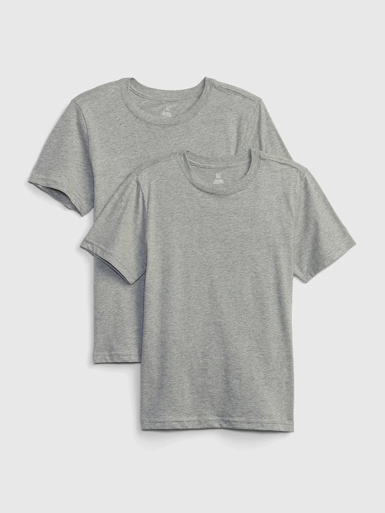 Kids Organic Cotton Undershirt (2-Pack