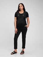 Maternity Denim Overalls