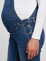 Maternity Denim Overalls