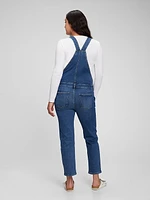 Maternity Denim Overalls