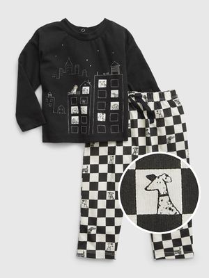 Baby 100% Organic Cotton Graphic Outfit Set