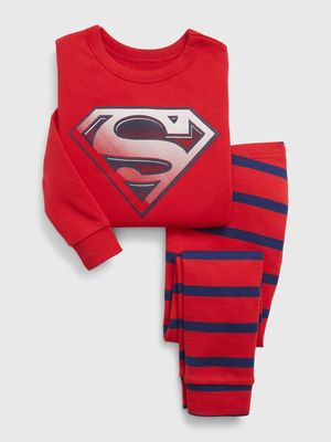babyGap | DC 100% Organic Cotton Superman Print PJ Set