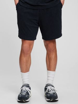 Towel Terry Pull-On Shorts