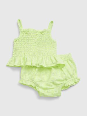 Baby Smocked 2-Piece Outfit Set