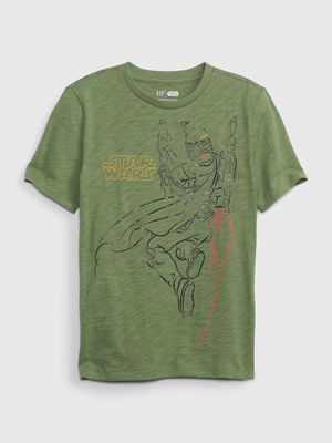 GapKids | Star Wars 100% Organic Cotton Interactive Graphic T-Shirt