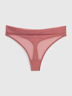 Mesh Thong