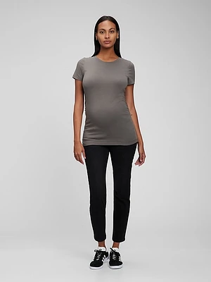 Maternity Vintage Crewneck T-Shirt