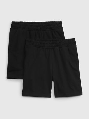 GapFit Kids Pull-On Sweat Shorts (2-Pack