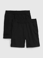 GapFit Kids Pull-On Sweat Shorts (2-Pack)