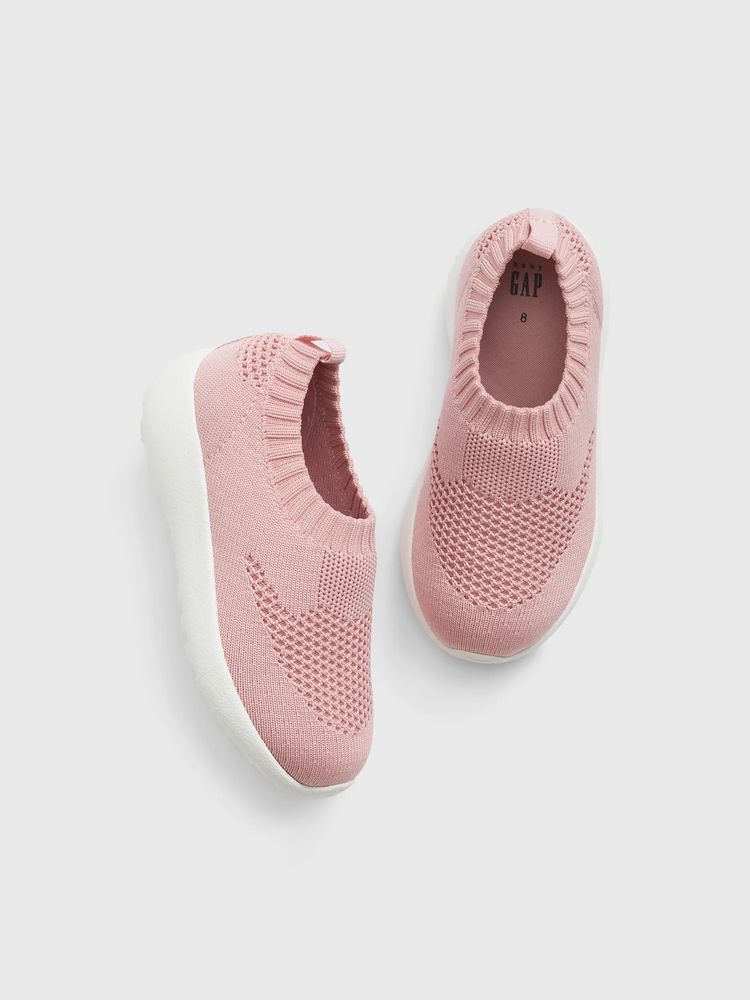 Toddler Knit Pull-On Sneakers