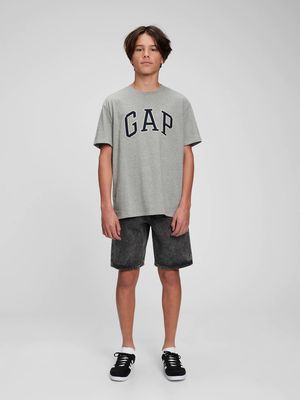 Teen 100% Organic Cotton Gap Arch Logo T-Shirt