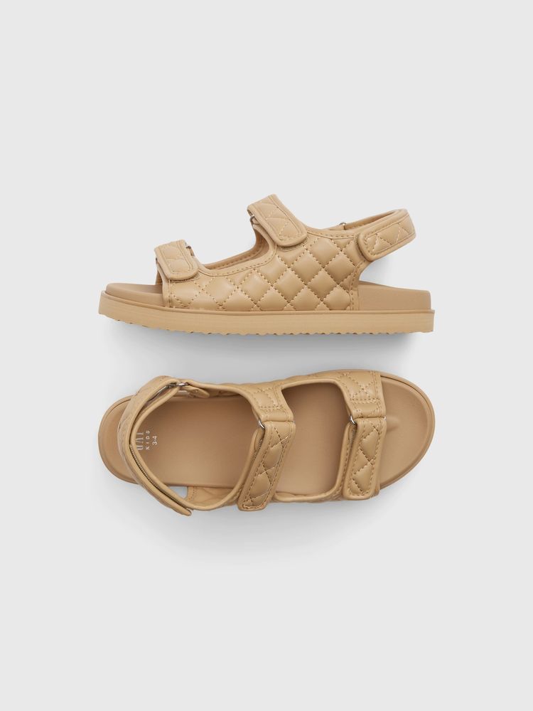 Kids Quilted Sandals