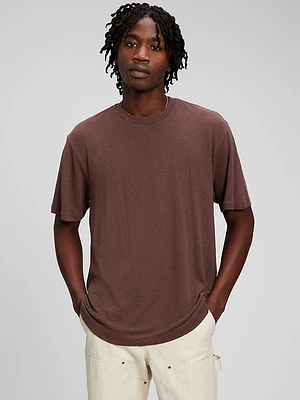 Linen Blend T-Shirt