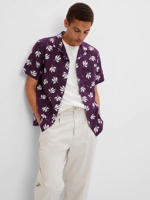 Vacay Shirt in Linen-Cotton