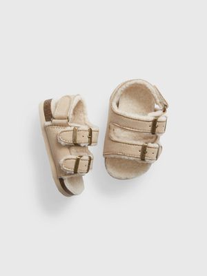 Baby Sherpa-Lined Sandals