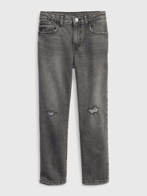 Kids Girlfriend Jeans with Washwell