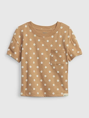 Toddler Organic Cotton Mix and Match Pocket T-Shirt