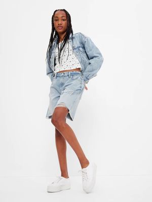 Teen Low Stride Shorts with Washwell