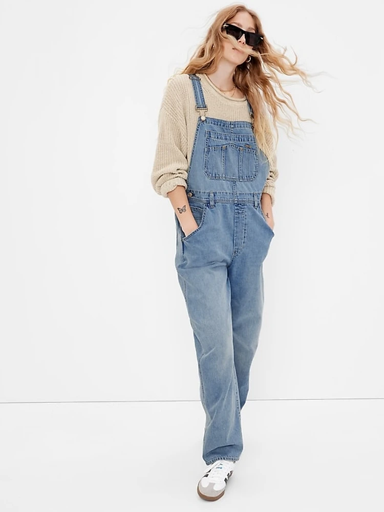 '90s Loose Overalls