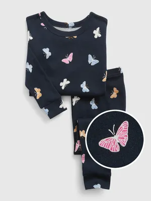 babyGap 100% Organic Cotton Butterfly PJ Set