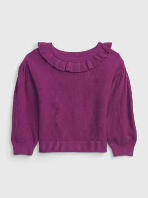Toddler Ruffle Sweater