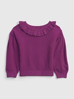 Toddler Ruffle Sweater